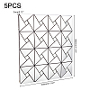 Square Mosaic Aluminum Plastic Self-Adhesive Wall Stickers DIY-WH0257-15A-4