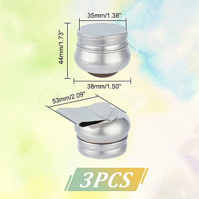 201 Stainless Steel Oil Painting Cup CON-WH0086-125B-1