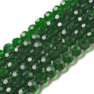 Transparent Glass Beads EGLA-A035-T10mm-D10-1