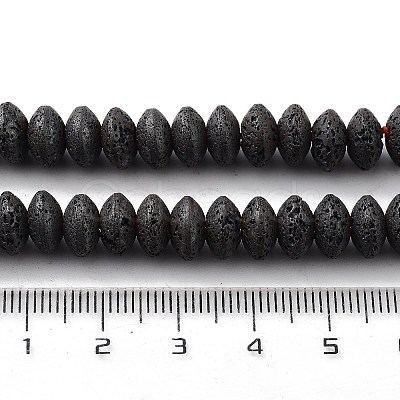 Natural Lava Rock Beads Strands G-H303-C27-1