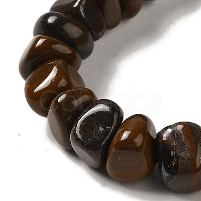 Natural Tiger Iron Beads Strands G-B078-D06-03-1