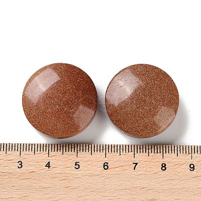 Synthetic Goldstone Beads G-G104-02B-1