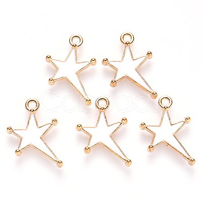 Alloy Enamel Pendants ENAM-S121-026-1