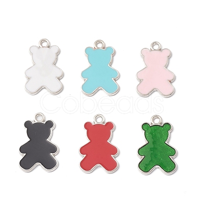 Alloy Enamel Pendants ENAM-G212-16P-1