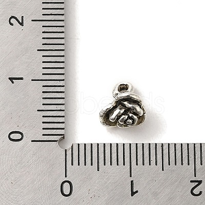 Tibetan Style Alloy Pendants TIBEP-L021-04AS-01-1