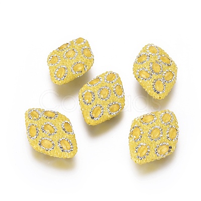 Cubic Zirconia Beads RB-K075-P-1