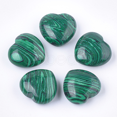 Synthetic Malachite Beads G-T125-05-1