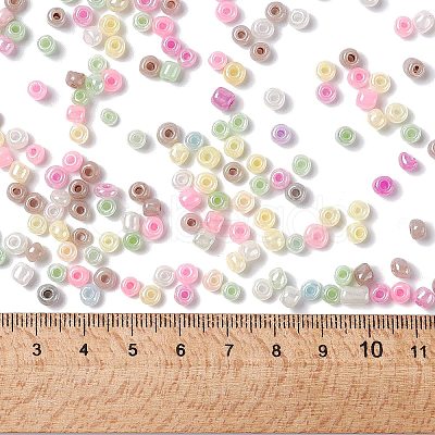 Glass Seed Beads SEED-R006-4mm-1