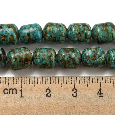 Dyed Synthetic Turquoise Beads Strands G-B070-D01-01-1