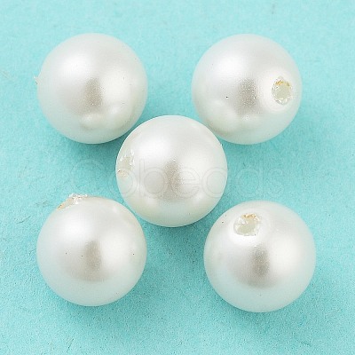 Eco-Friendly Glass Pearl Round Beads HY-K006-01E-1