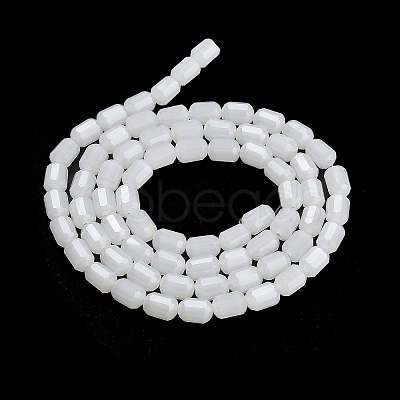 Imitation Jade Glass Beads Strands GLAA-G112-06A-1