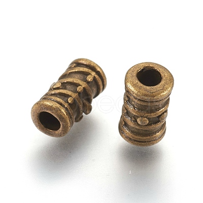 Tibetan Antique Bronze Metal Beads X-MLF0420Y-1