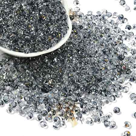 6/0 Spray Paint Glass Seed Beads SEED-H003-11E-1