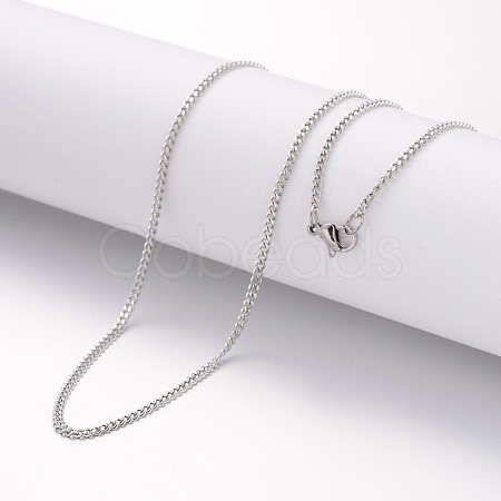 304 Stainless Steel Necklace X-MAK-K004-11P-1