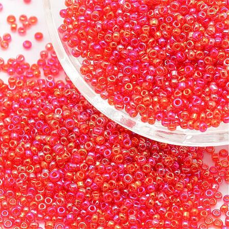 6/0 Round Glass Seed Beads X-SEED-J011-F6-165B-1