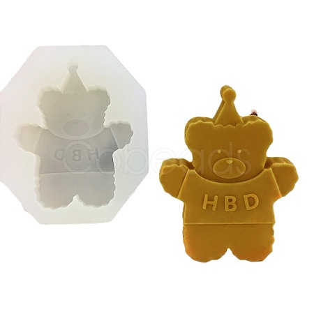 Birthday Theme DIY Candle Silicone Molds CAND-PW0005-020-1