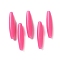 Opaque Acrylic Beads, Bicone, Hot Pink, 28x6mm, Hole: 1.5mm, about 793pcs/500g