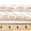 Natural Cultured Freshwater Pearl Beads Strands PEAR-P062-30F-5