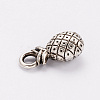 Pineapple Tibetan Style Alloy Charms PALLOY-ZN40442-AS-RS-2
