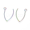 Ion Plating(IP) 304 Stainless Steel Earring Hooks STAS-L216-03A-M-2