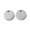 304 Stainless Steel Charms STAS-Q308-09C-P-1