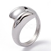 Non-Tarnish Unisex 304 Stainless Steel Finger Rings X-RJEW-K233-09B-P-3