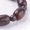 Natural Mixed Stone Beads Stretch Bracelets BJEW-K164-D-3