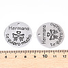 Non-Tarnish 201 Stainless Steel Pendants STAS-T064-38P-14-3