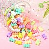 360Pcs 9 Colors Opaque Acrylic Beads SACR-CJ0001-19-5