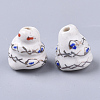 Handmade Porcelain Beads PORC-N004-96-3