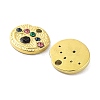 Ion Plating(IP) Real 18K Gold Plated 316L Surgical Stainless Steel Pendants STAS-D029-06G-2