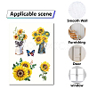 8 Sheets 8 Styles PVC Waterproof Wall Stickers DIY-WH0345-050-4