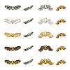 1 Box 200Pcs 10 Styles Wing/Butterfly Tibetan Style Alloy Beads TIBEB-TA0001-25-2