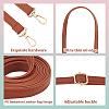 WADORN 4Pcs 4 Colors Adjustable PU Imitation Leather Bag Straps DIY-WR0003-24-3