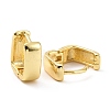 Brass Chunky Square Hoop Earrings for Women EJEW-A072-24LG-2