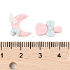 Opaque Resin Cabochons CRES-M037-14-3