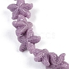 Synthetic Coral Dyed Carved Beads Strands CORA-K009-06A-06-3