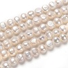 Natural Cultured Freshwater Pearl Beads Strands PEAR-L033-54-01-1