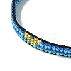 2Pcs 2 Colors Glass Seed Beaded Bracelet Sets BJEW-MZ00061-5