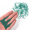 11/0 Grade A Transparent Glass Seed Beads X-SEED-Q007-F50-4