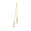 Brass Coreana Chain Tassel Big Pendants KK-P227-12G-1