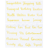PVC Waterproof Decorative Sticker Labels DIY-WH0308-369-1