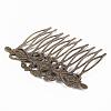 Iron Hair Comb Findings X-MAK-S012-FT002-10AB-3