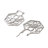 Non-Tarnish 304 Stainless Steel Hoop Earrings EJEW-P271-09P-2