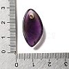 Natural Amethyst Pendants G-K355-01G-02-3