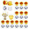 CRASPIRE 30Pcs 2 Style Aluminum Candle Cup FIND-CP0001-45-1