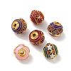 Alloy Enamel Beads ENAM-B001-08S-1