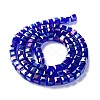 Electroplate Glass Beads Strands EGLA-R030-6x6mm-10-5