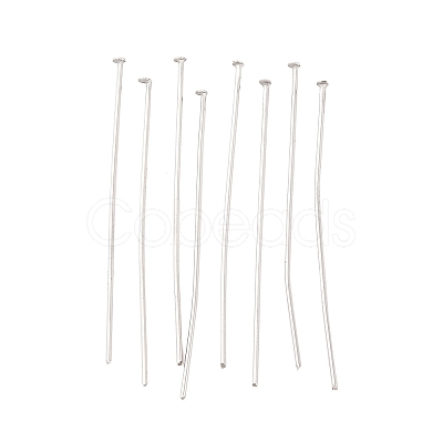 Tarnish Resistant 304 Stainless Steel Flat Head Pins STAS-E023-0.6x35mm-1