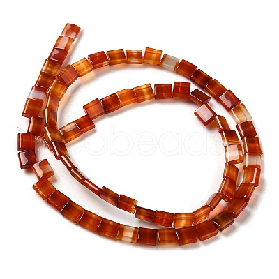 Natural Red Agate Beads Strands G-F762-A15-01-1